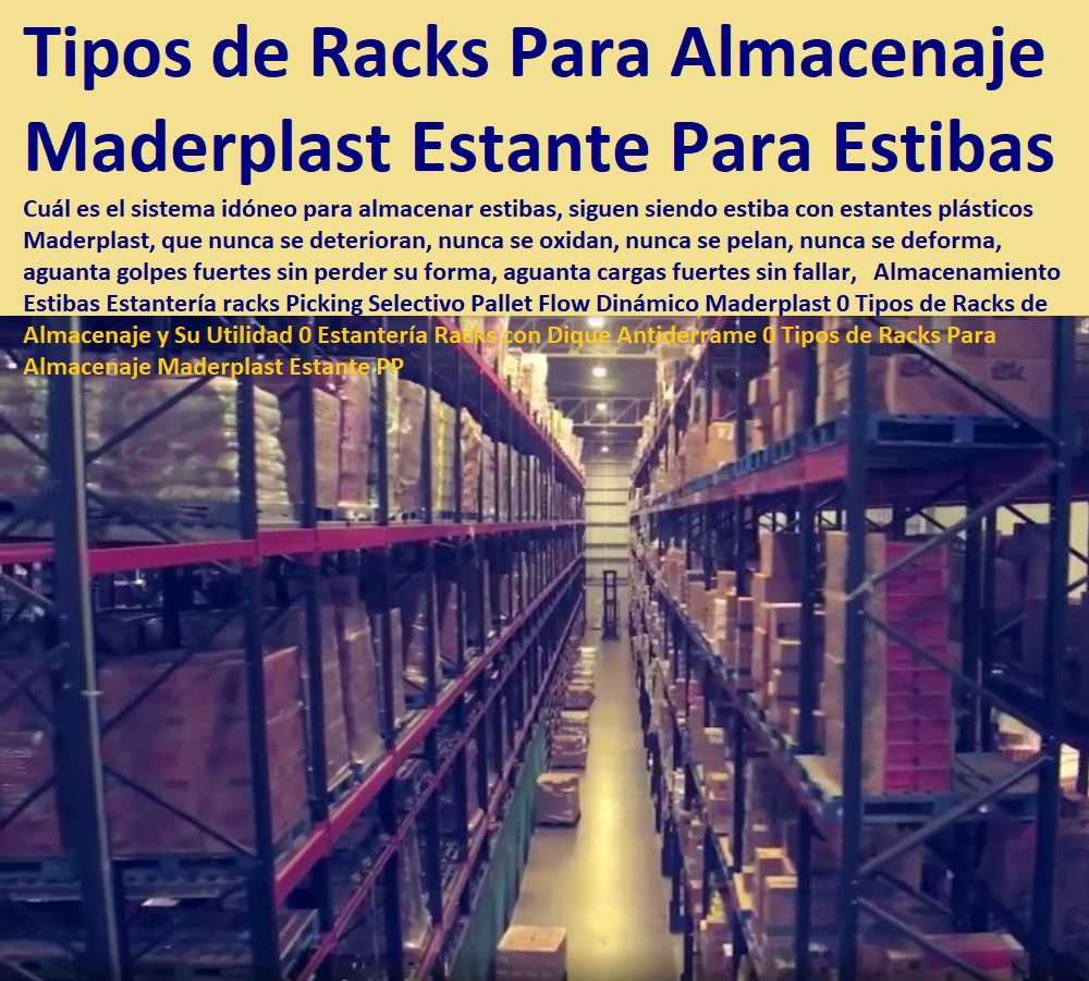 Almacenamiento Estibas Estantería racks Picking Selectivo Pallet Flow Dinámico Maderplast 0 Tipos de Racks de Almacenaje y Su Utilidad 0 Estantería Racks con Dique Antiderrame 0 Tipos de Racks Para Almacenaje Maderplast Estante PP Almacenamiento Estibas Estantería racks Picking Selectivo  Contenedores Antiderrame,  cerca de mí Tarimas, Empaque Embalaje, Almacenamientos, Dique Estiba Anti Derrames, Cajas, Plataformas Tablados, Entarimados, Tanques, Recipientes Contención Derrames, Logística automatizada, Estibas Pallets, Pallet Flow Dinámico Maderplast 0 Tipos de Racks de Almacenaje y Su Utilidad 0 Estantería Racks con Dique Antiderrame 0 Tipos de Racks Para Almacenaje Maderplast Estante PP